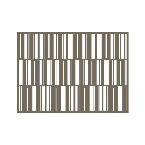 Przęsło typ MODERN - 2 x 1,25 m
