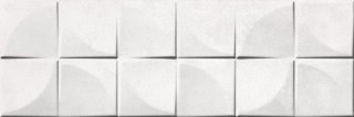 QUADRA WHITE 25x75