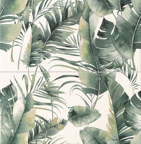 BURANO GREEN DEKOR 2-ELEMENTOWY 61,8X60,8 BURANO GREEN DEKOR 2-ELEMENTOWY 61,8X60,8